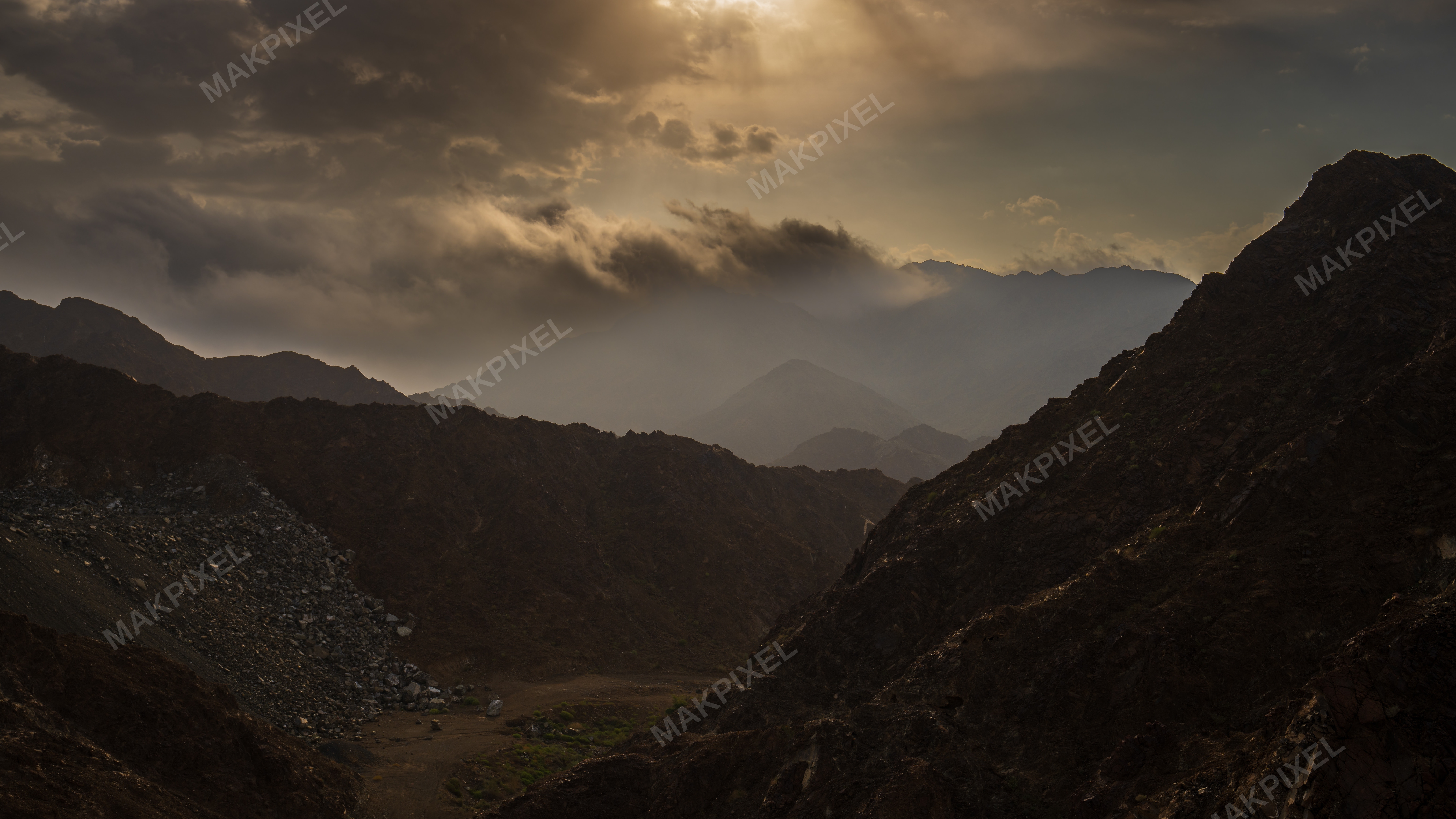 Korfakhan Landscape Scene Focus Natural Environment - Full size view