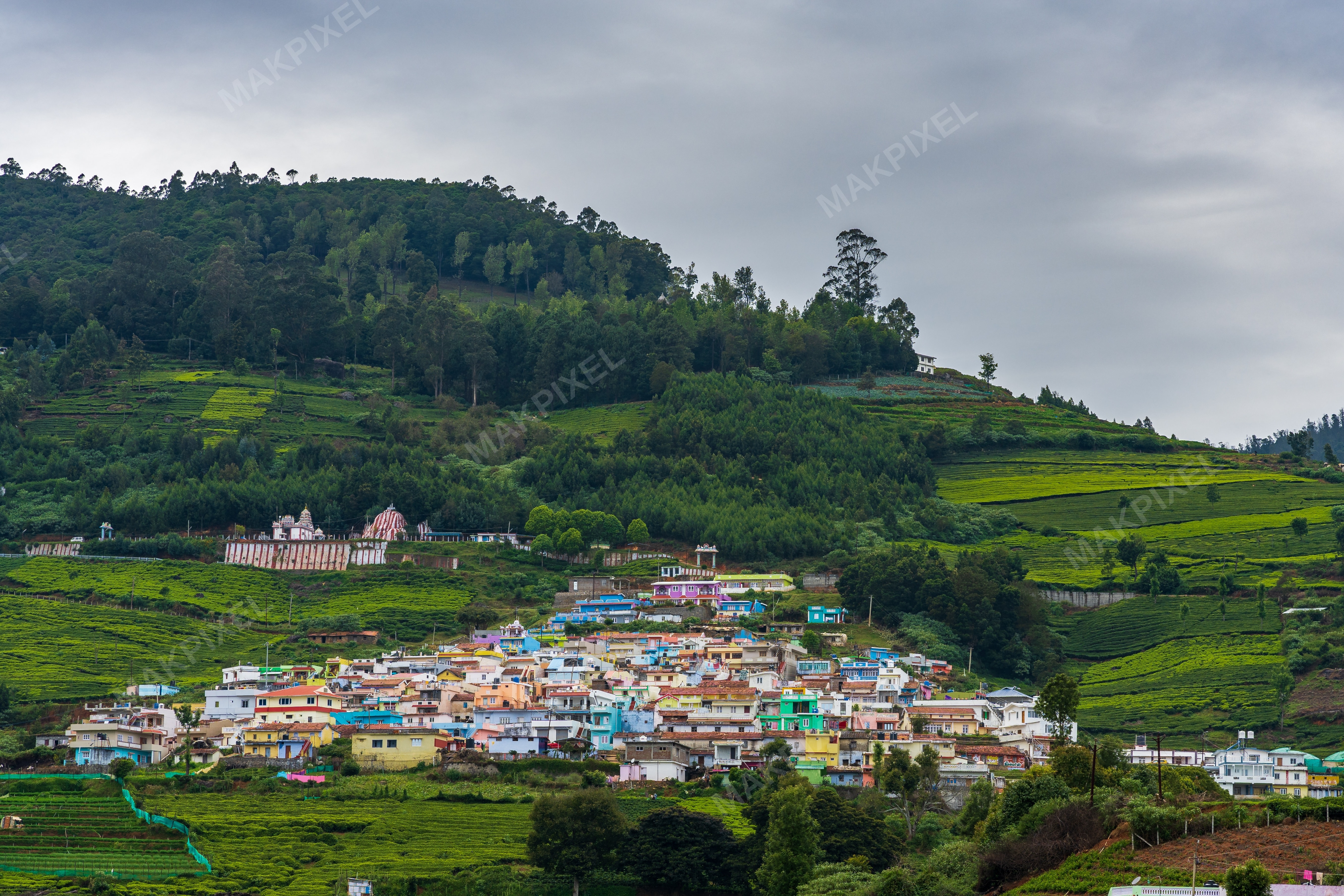 Colourful Village Nilgiris Hills, Ooty Misty Green Estates - Full size view
