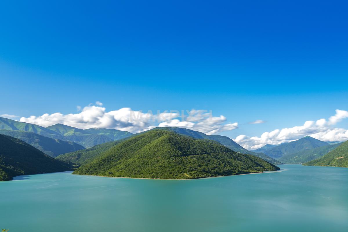 Lake And Mountains Technology Stock Photo - 4895×3263 stock photo
